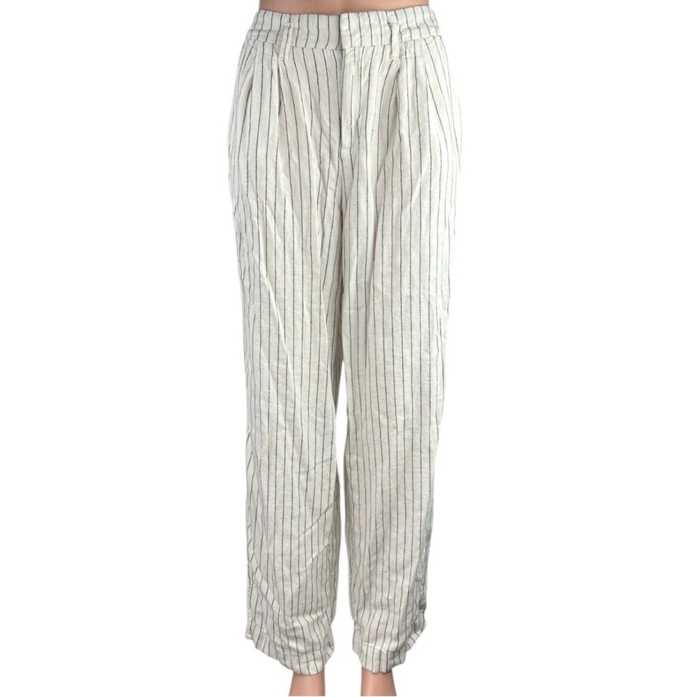 a new day Cream Striped Men's Chinos
